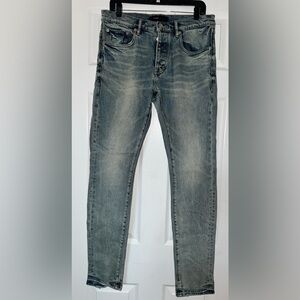Purple Brand Men's Blue Skinny Jeans